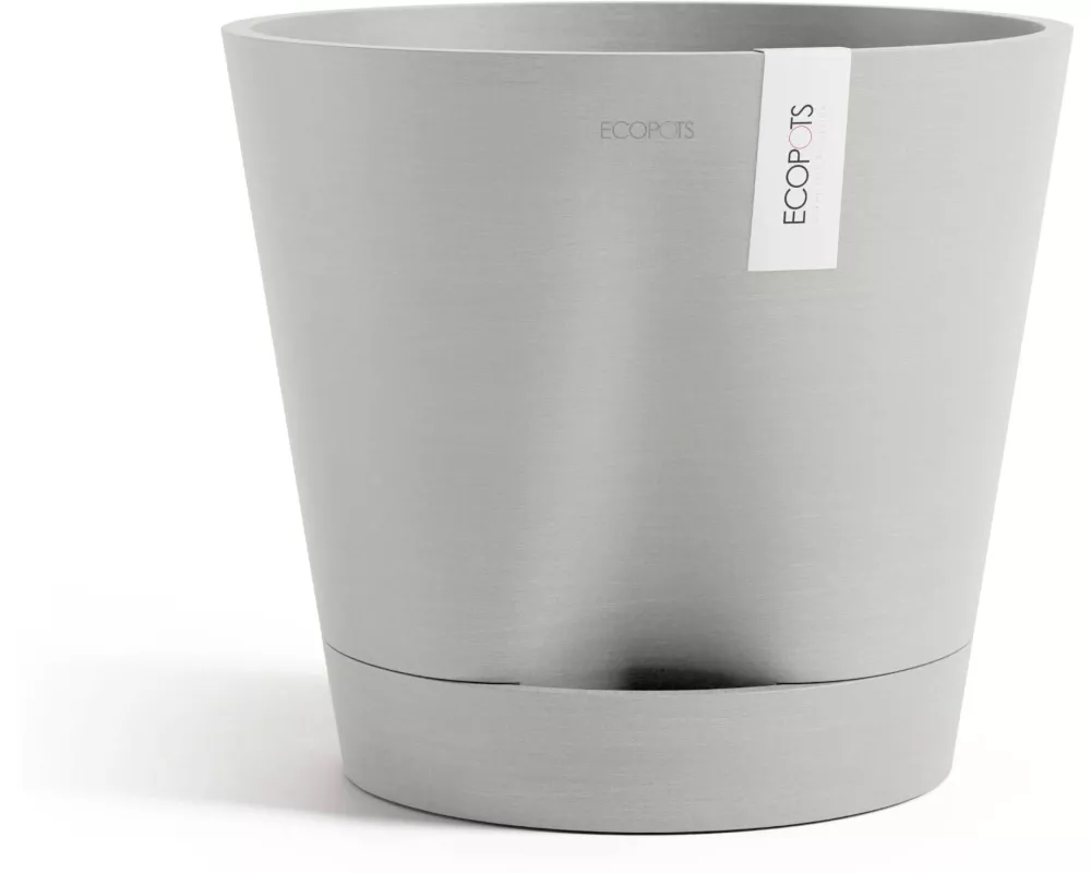 Ecopots Blumentopf Venice 2 Ø 30 cm Hellgrau