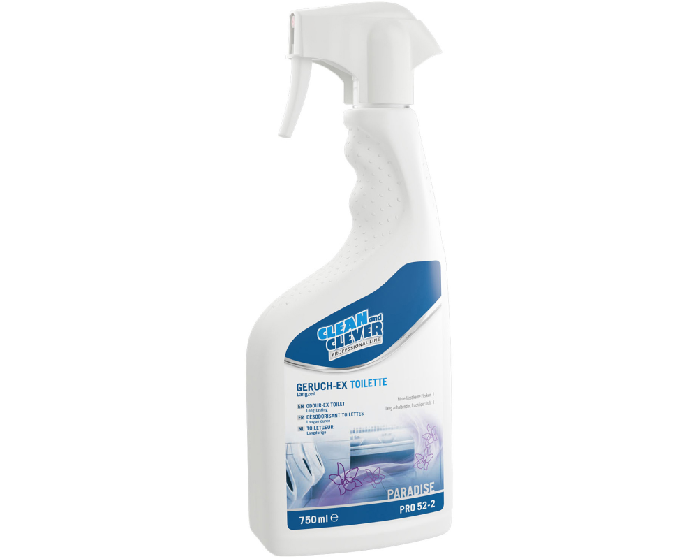 CLEAN AND CLEVER Luftverbesserer PRO52-2 750ml 42183 PRO52-2 Spray, Paradise