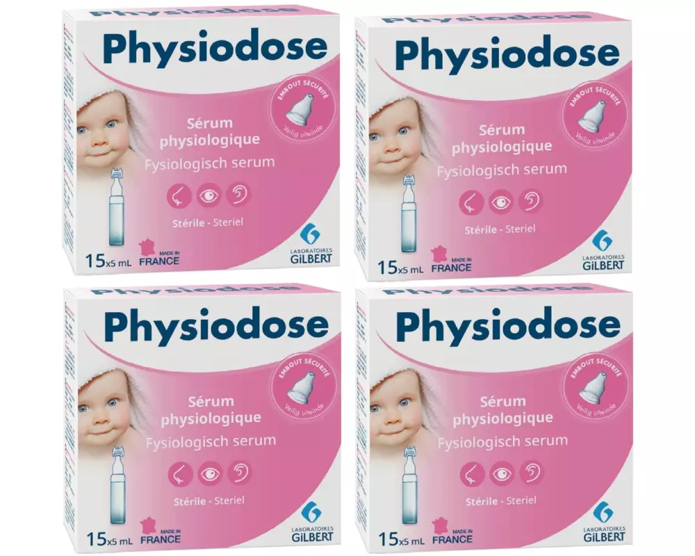 Physiodose Kochsalzlösung steril 60 x 5 ml