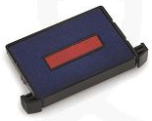TRODAT Stempelkissen 6/4750EKRB rot/blau