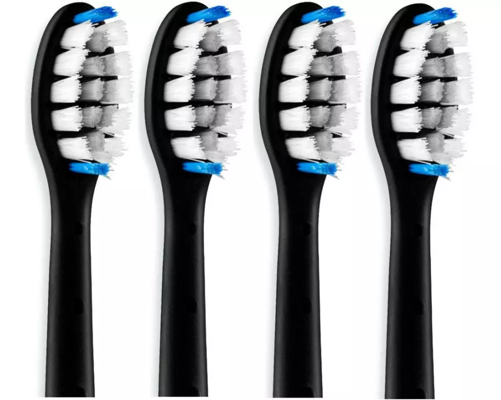 Silk'n Zahnbürstenkopf Sonic-S Plus Schwarz 4 Stück