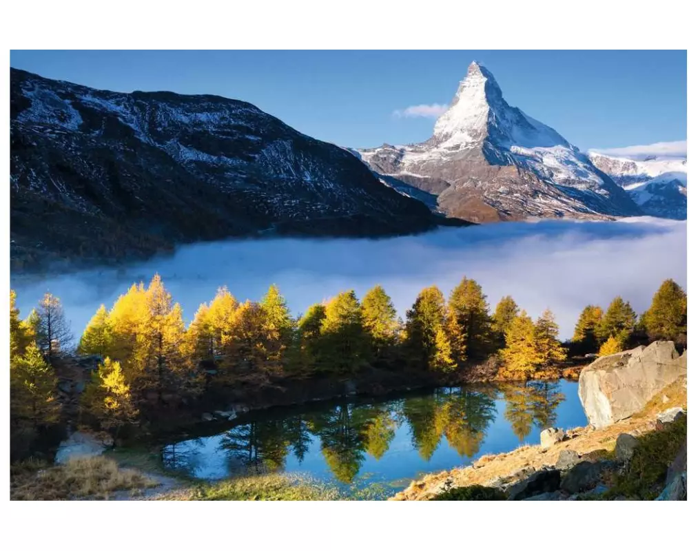 Ravensburger Puzzle Grindjisee mit Matterhorn