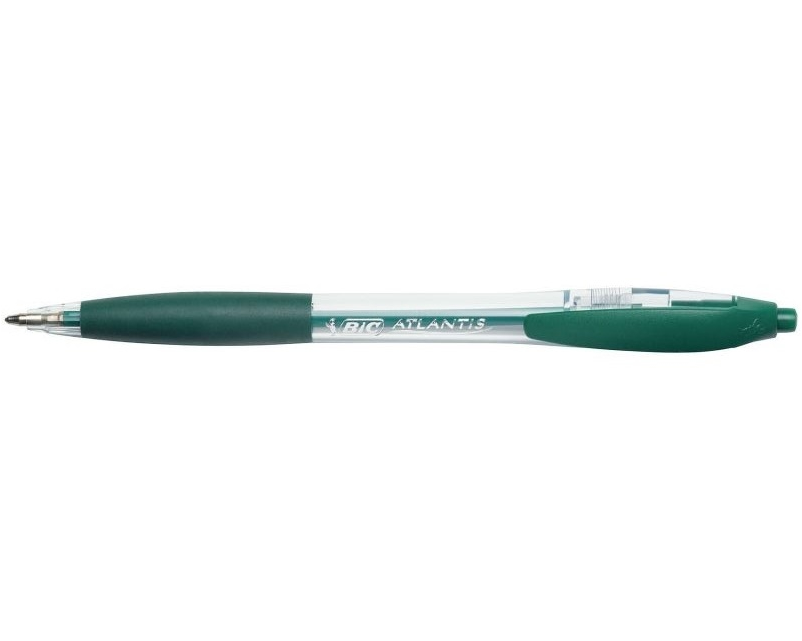 BIC Kugelschreiber Atlantis 8871341 Classic NF, grün
