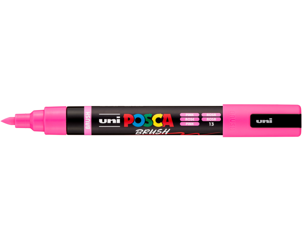 POSCA Brush Marker 1-4mm PC-5BRPINK pink