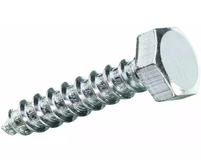 FTM Schlüsselschrauben Sechskantkopf 6 x 35 mm Stahl, 10 Stück