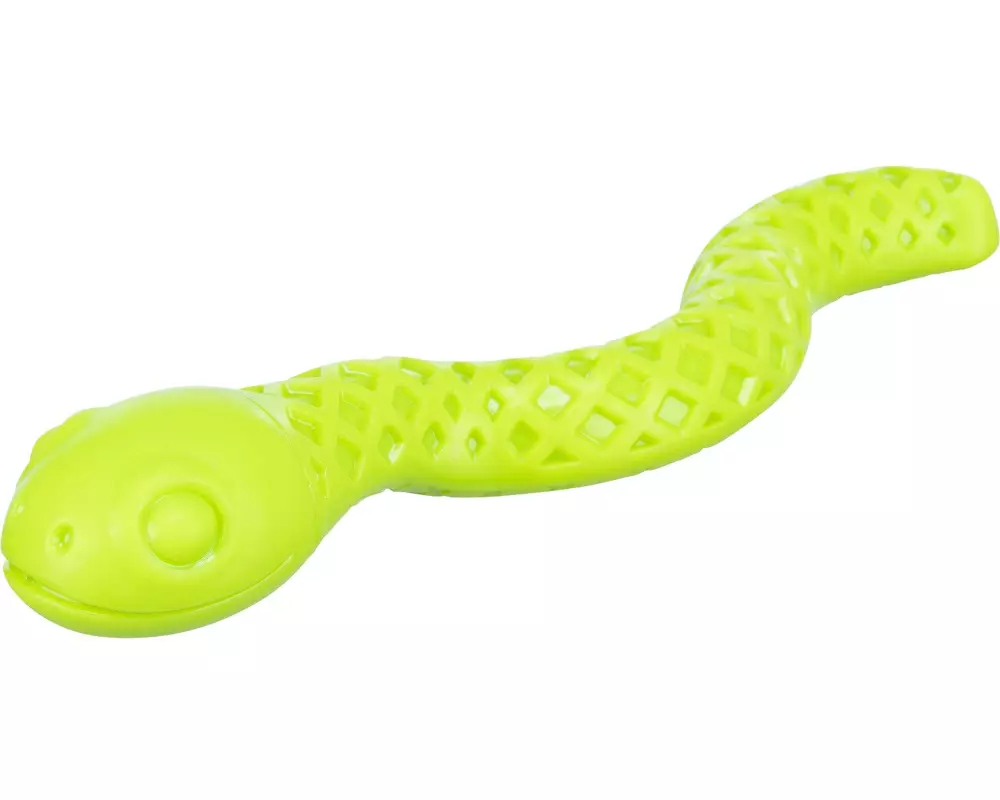 Trixie Hunde-Spielzeug Snack-Snake, 27 cm, Grün