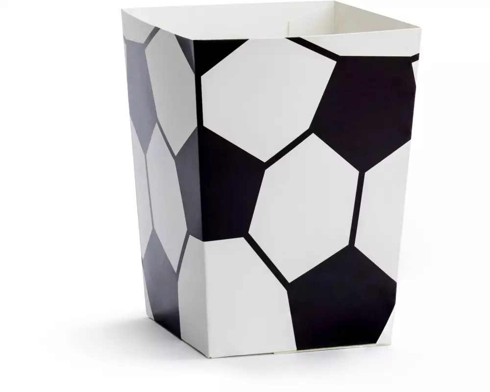 Partydeco Fingerfood-Schale Fussball 6 Stück