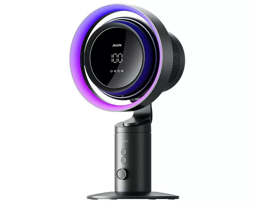 Jisulife Tischventilator Pro3 Dunkelgrau