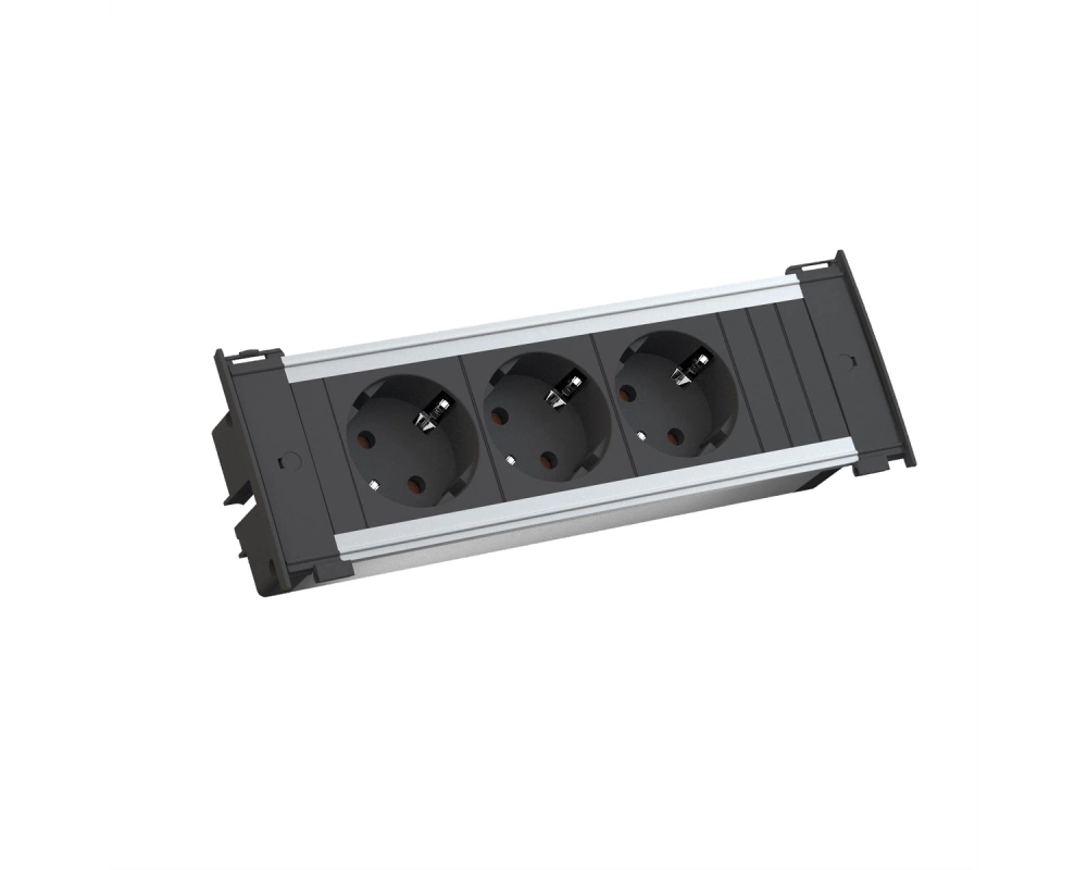 BACHMANN KAPSA Small 3x Schutzkontakt, GST18 -Stecker