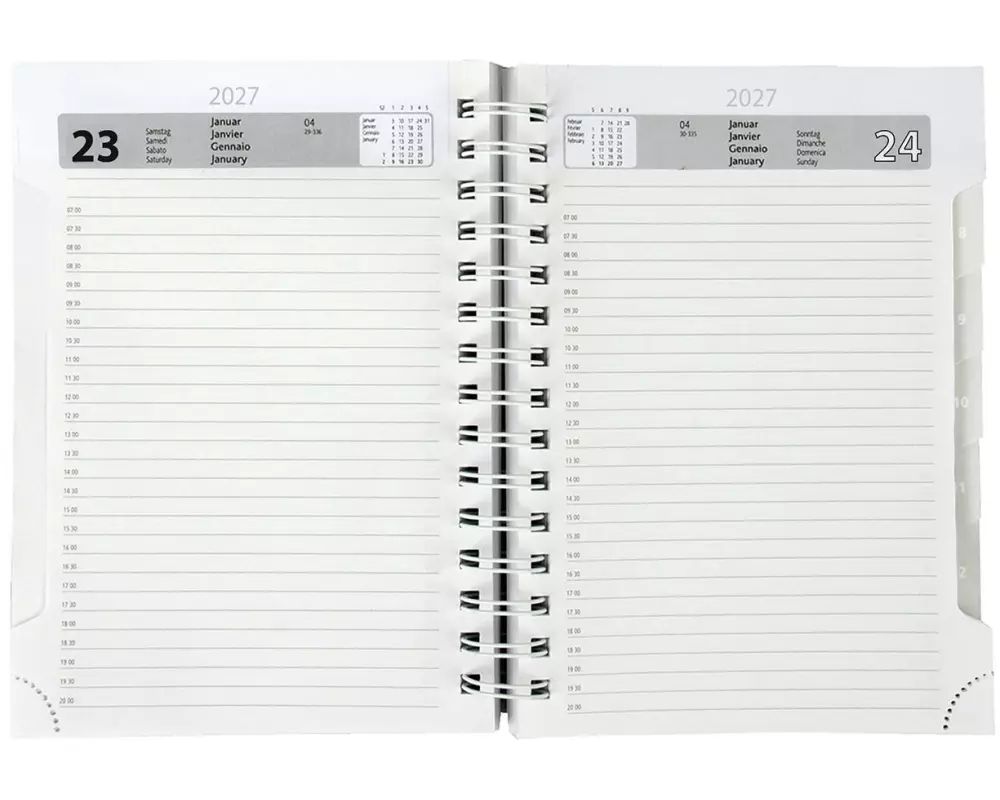 Simplex Tagesplaner Business Timer 1 T / 1 S, 148 x 208 mm
