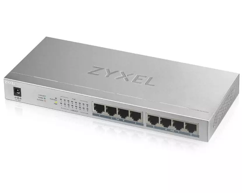 Zyxel PoE+ Switch GS1008HP 8 Port