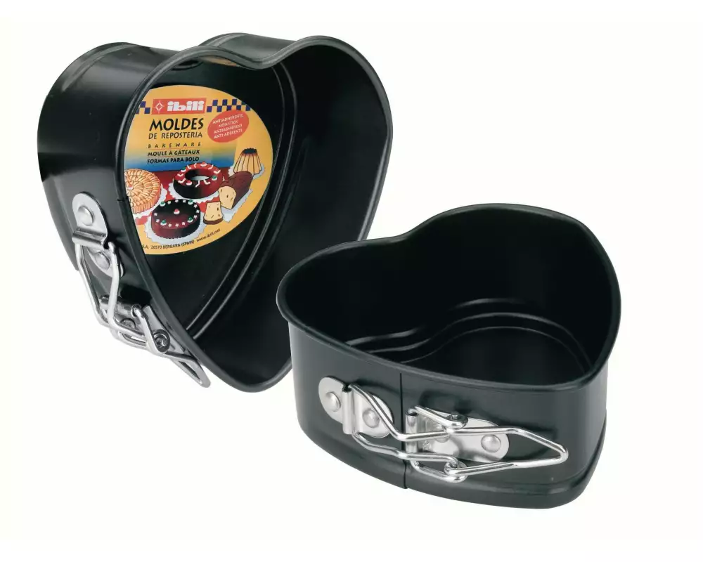 Ibili Springform Herz Schwarz