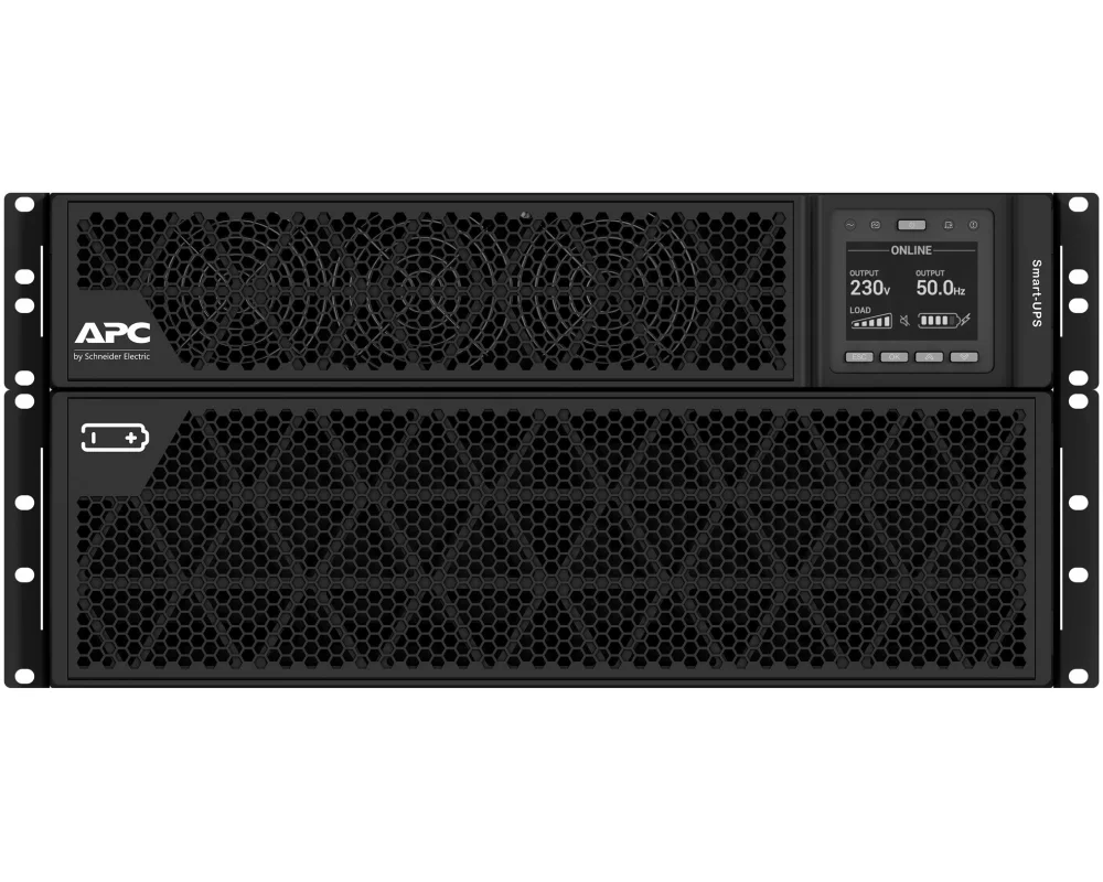 APC Smart-UPS On-Line 10kVA 10kW Tower 230V 2x IEC C13+1x IEC C19+Hard wire 3-wire H+N+E outlets Network Card wo rail kit