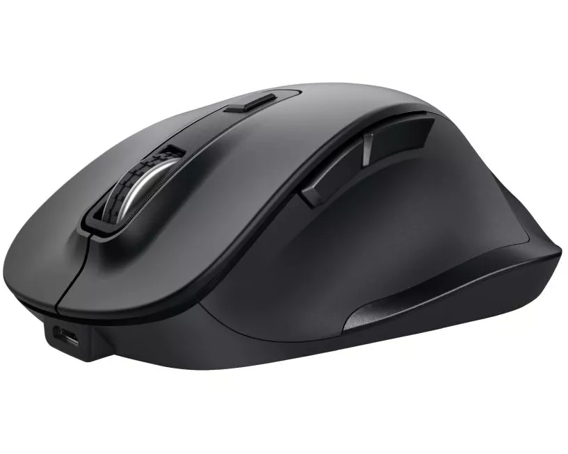 Trust Ergonomische Maus Fyda Rechargeable Schwarz