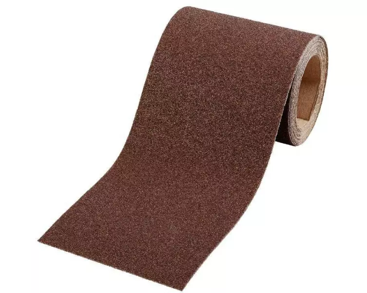 kwb Schleifrollen Korund 5 m 93 mm K80