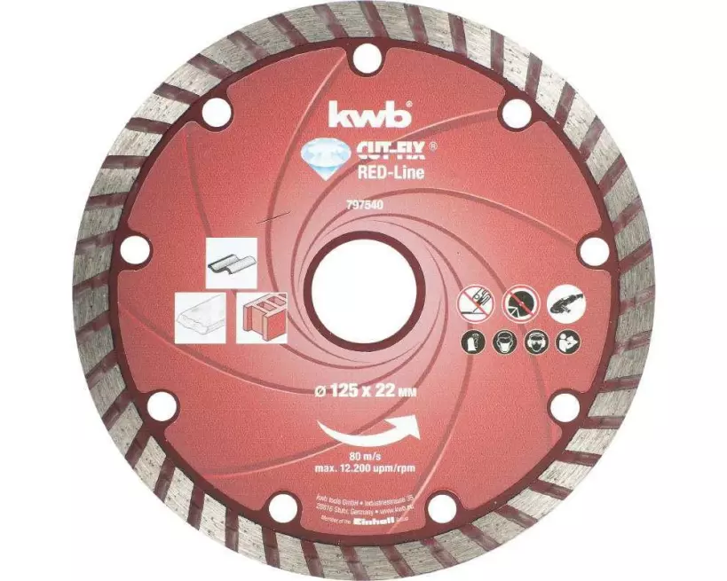 kwb Trennscheibe Red-Line Diamant 125 mm
