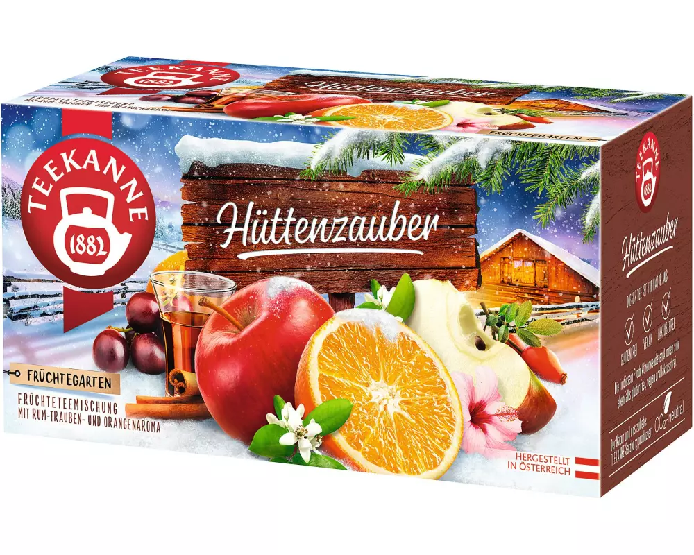 Teekanne Teebeutel Hüttenzauber 20 Beutel, 60g