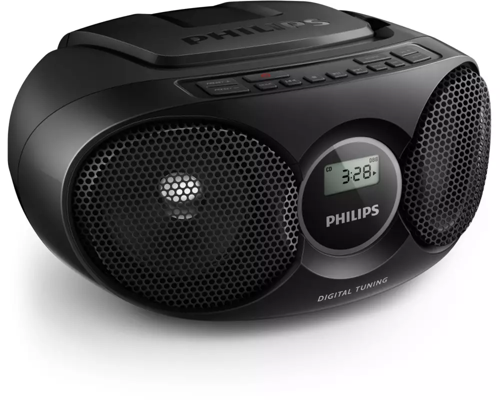 Philips Radio/CD-Player AZ215 Schwarz