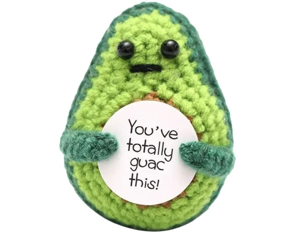 I AM CREATIVE Glücksbringer Positiv Avocado