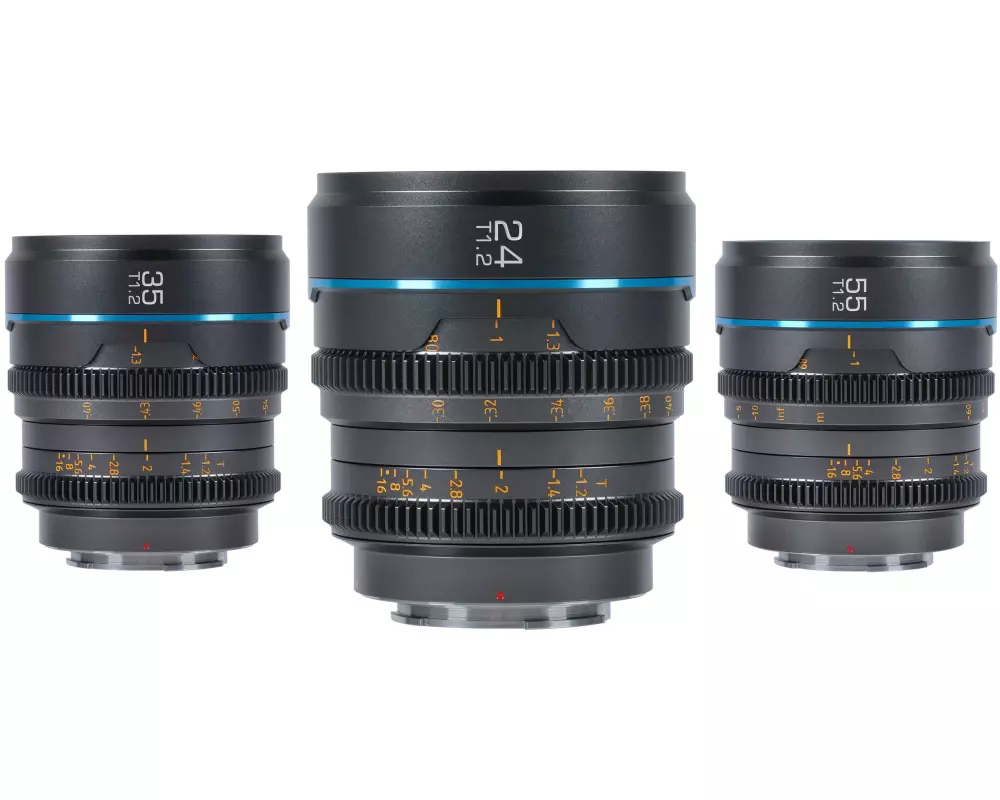 Sirui Festbrennweite Nightwalker 24, 35&55mm T1.2 – MFT