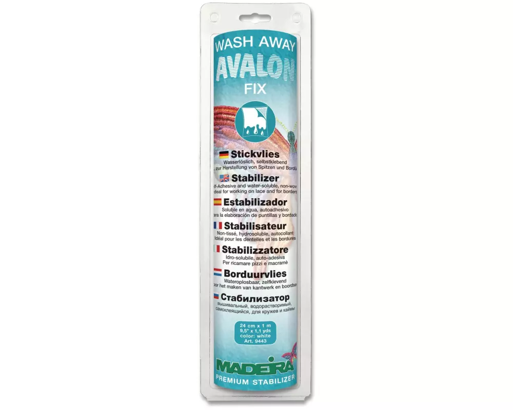 Madeira Stickvlies Wash Aways Avalon FIX 1 Stück