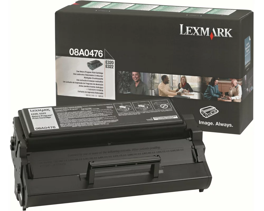 Lexmark E320 E322 Toner black Std Capacity 3.000 pages return