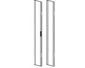 APC NetShelter SX, 42U, 600mm Wide, Perforated Split Doors, SE White