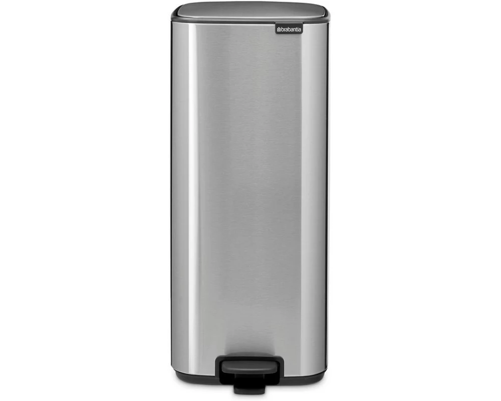 Brabantia Treteimer Bo 30 l, Silber matt