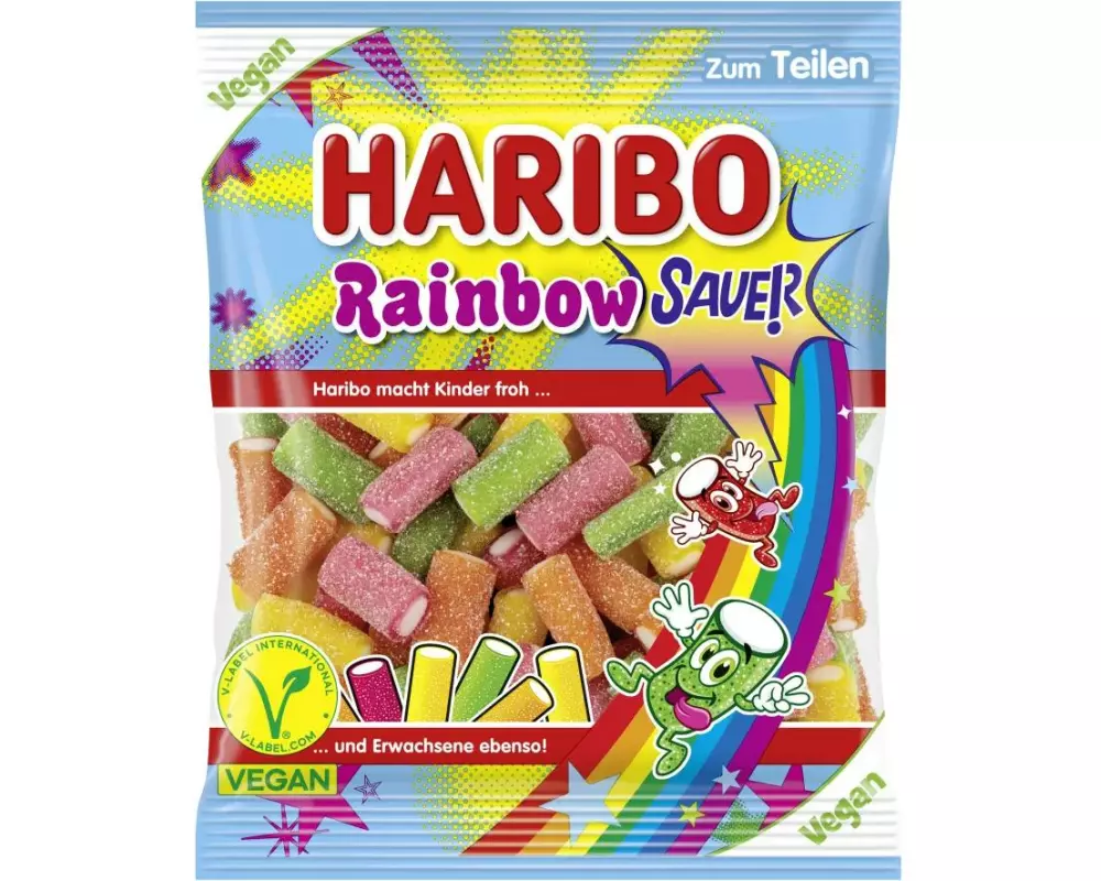 Haribo Gummibonbons Rainbow Sauer 160 g