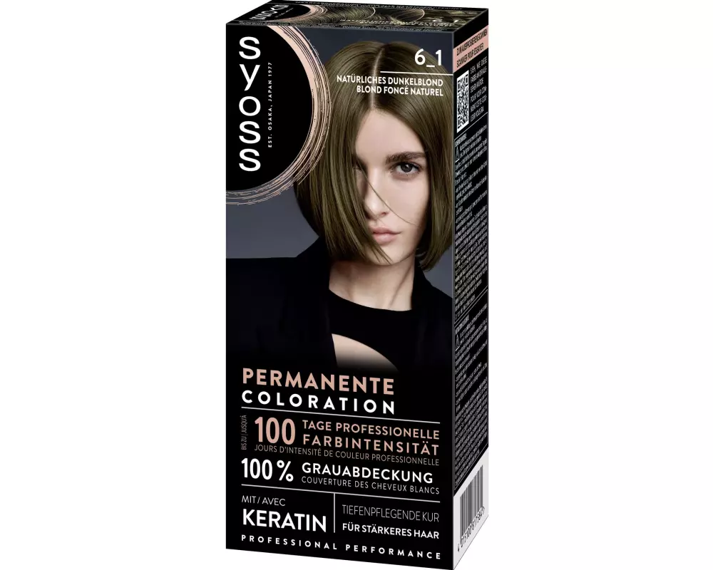 Syoss Haarcoloration 6-1 Natürliches Dunkelblond