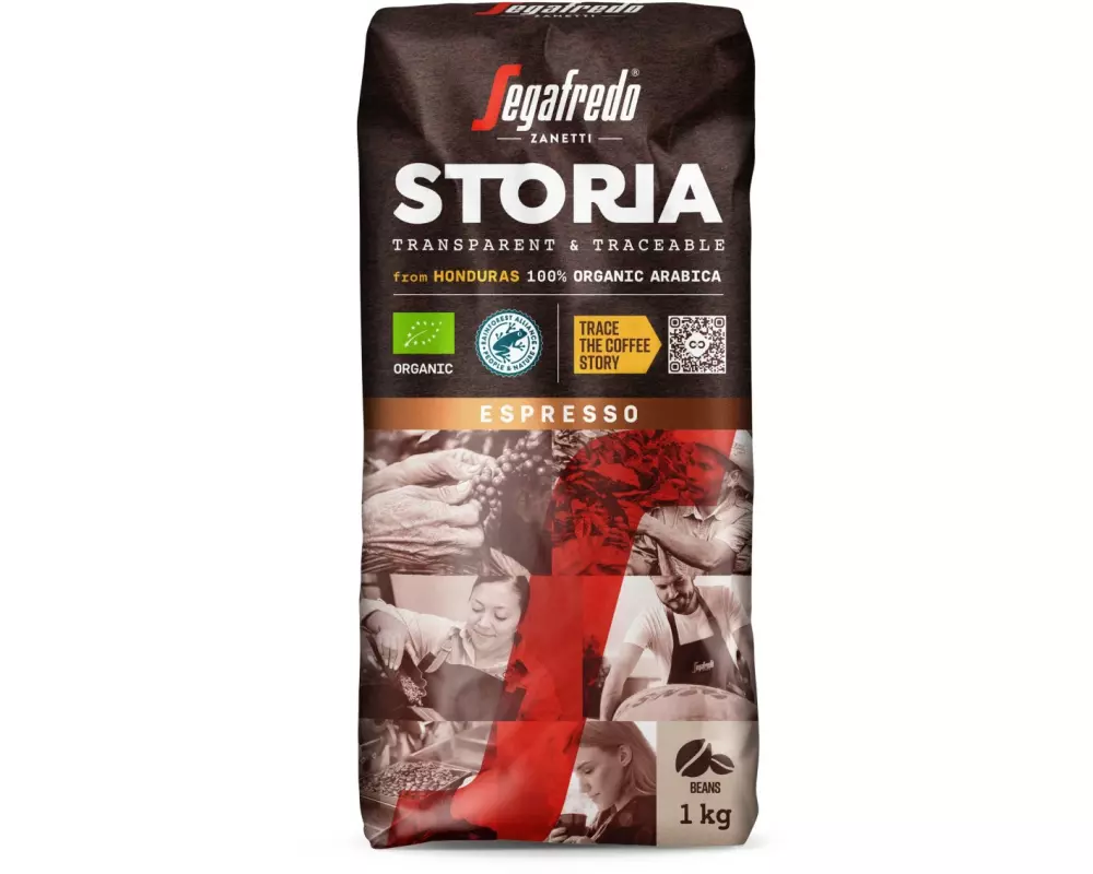 Segafredo Kaffeebohnen Bio Storia 1 kg