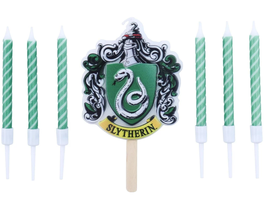 PME Harry Potter Kerzenset, Slytherin Haus 7 Stück