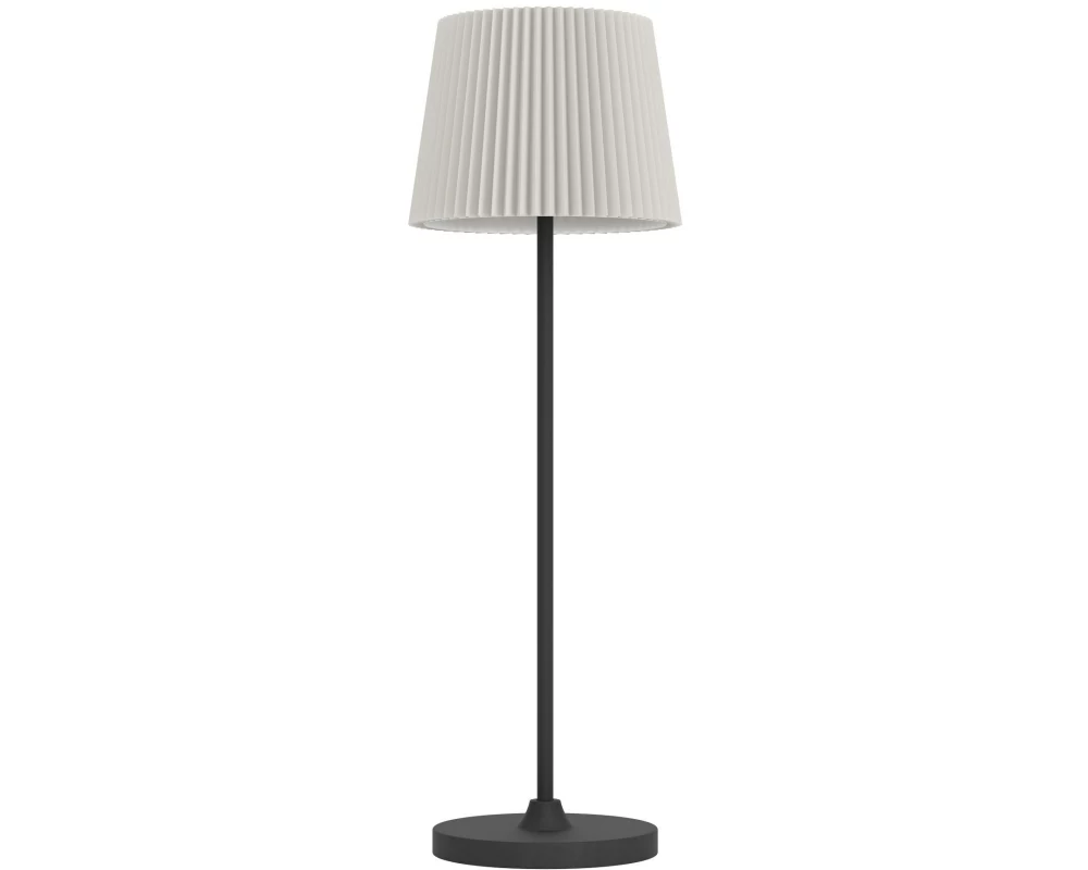 EGLO Leuchten Tischleuchte Leonero Akku H:370 LED-CCT Touch Schwarz