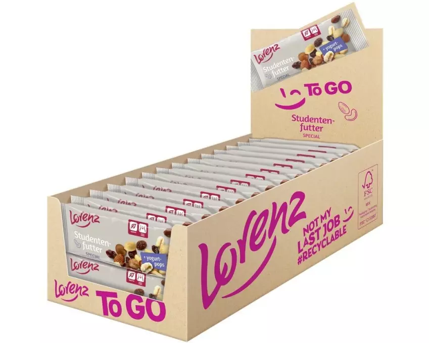 Lorenz Studentenfutter Box 28 x 40 g