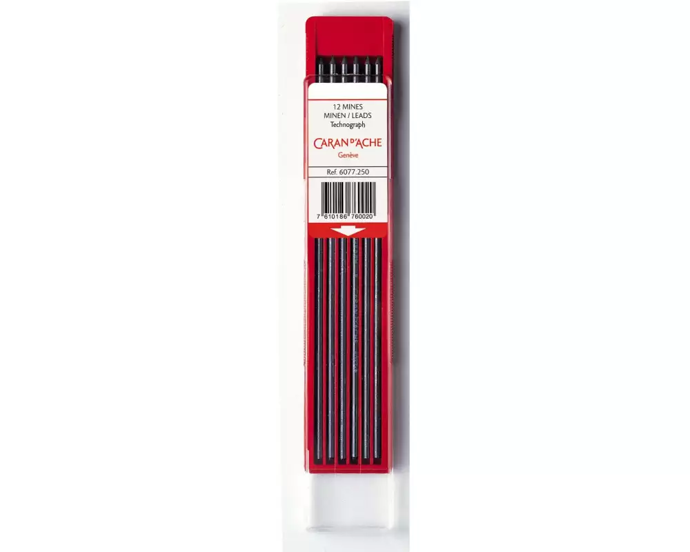 Caran d'Ache Schreibmine Technograph 2 mm, Grau, H