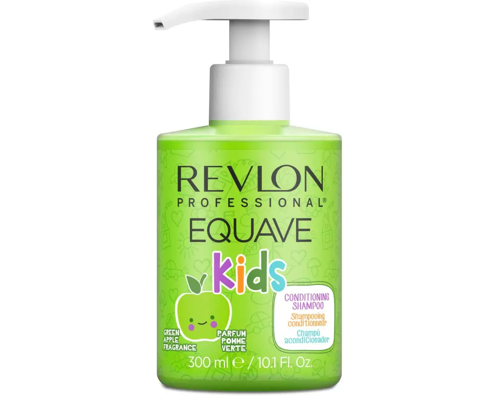 REVLON PROFESSIONAL EQUAVE Kids Apple 2in1 Conditioning Shampoo 300 ml