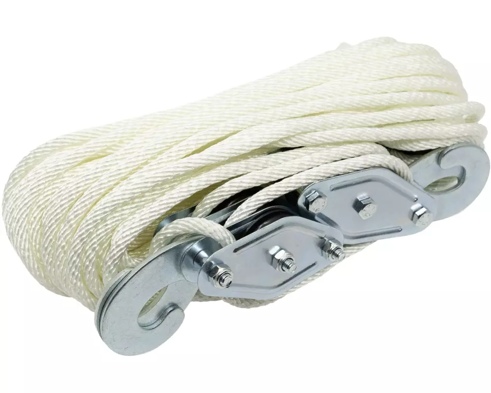 Meister Seil Flaschenzug 20m / 6 mm