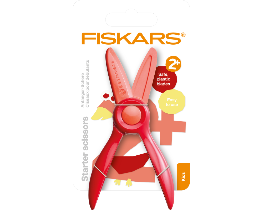 Fiskars Anfängerschere 16 cm, Kunststoff, Universal