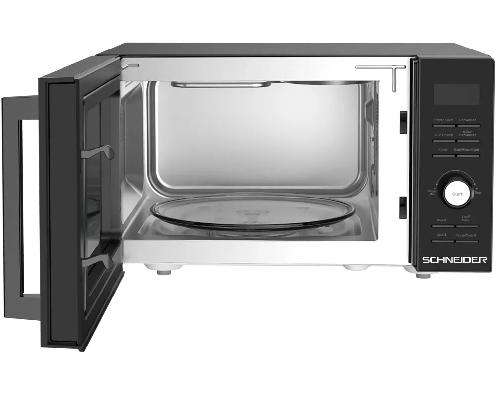 Schneider Mikrowelle SCH-MWO-2510AF Schwarz