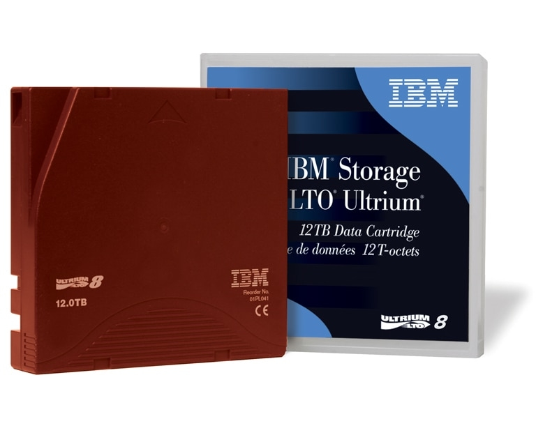 IBM LTO Ultrium 8 12/30TB 01PL041 Data Tape
