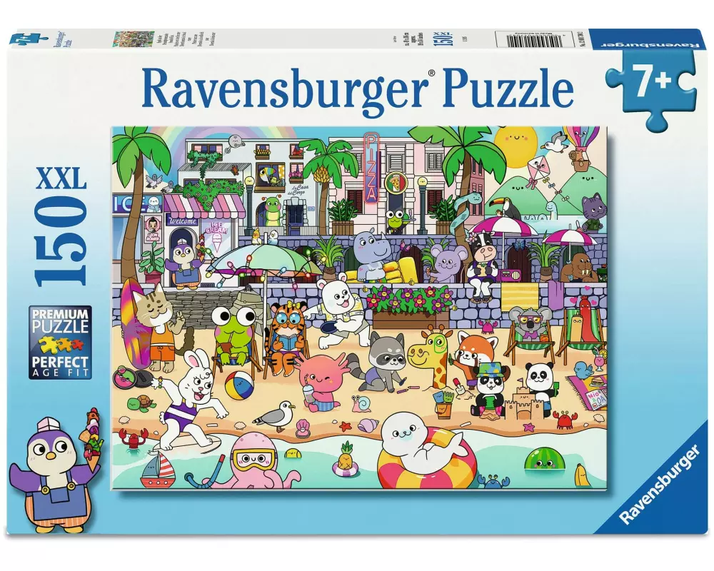 Ravensburger Puzzle Spass an der Strandpromenade, 150 Teile