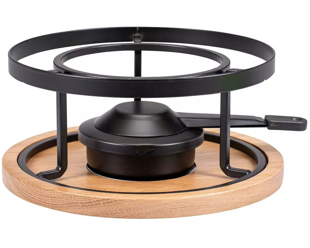 Kadastar Fondue-Rechaud Ø 20.5 cm, Braun/Schwarz