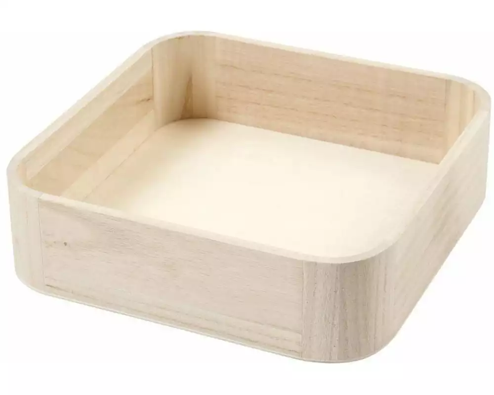 Creativ Company Holzartikel 25 x 25 x 7 cm Wandekoration Planet