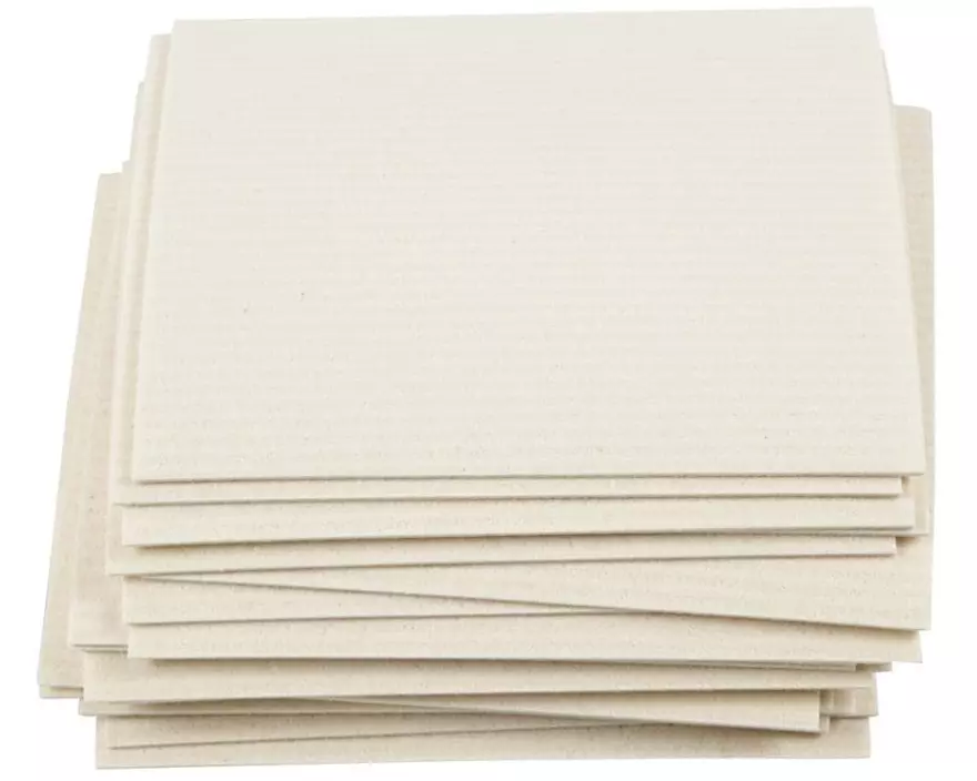 Creativ Company Geschirrtuch Grösse: 17 x 19.5 cm, Crème, 20 Stk.