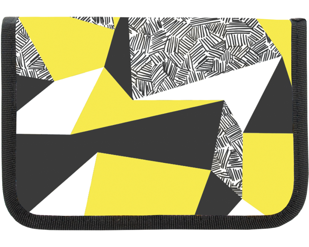 FUNKI Etui 6012.006 Yellow-Black 205x140x45mm