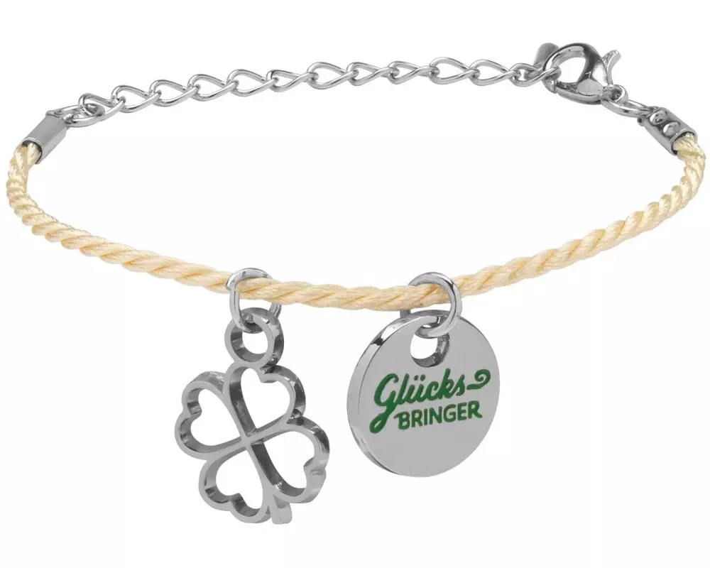 Sheepworld Mitbringsel Glücksbringer geflochten 8 - 10.5 cm verstellbar