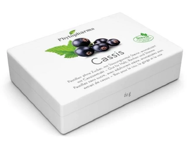 Phytopharma Pastillen Cassis 60 g