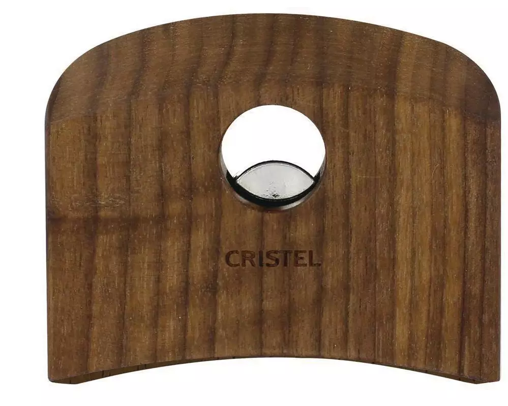 Cristel Pfannen und Topfgriff Casteline Nussbaum