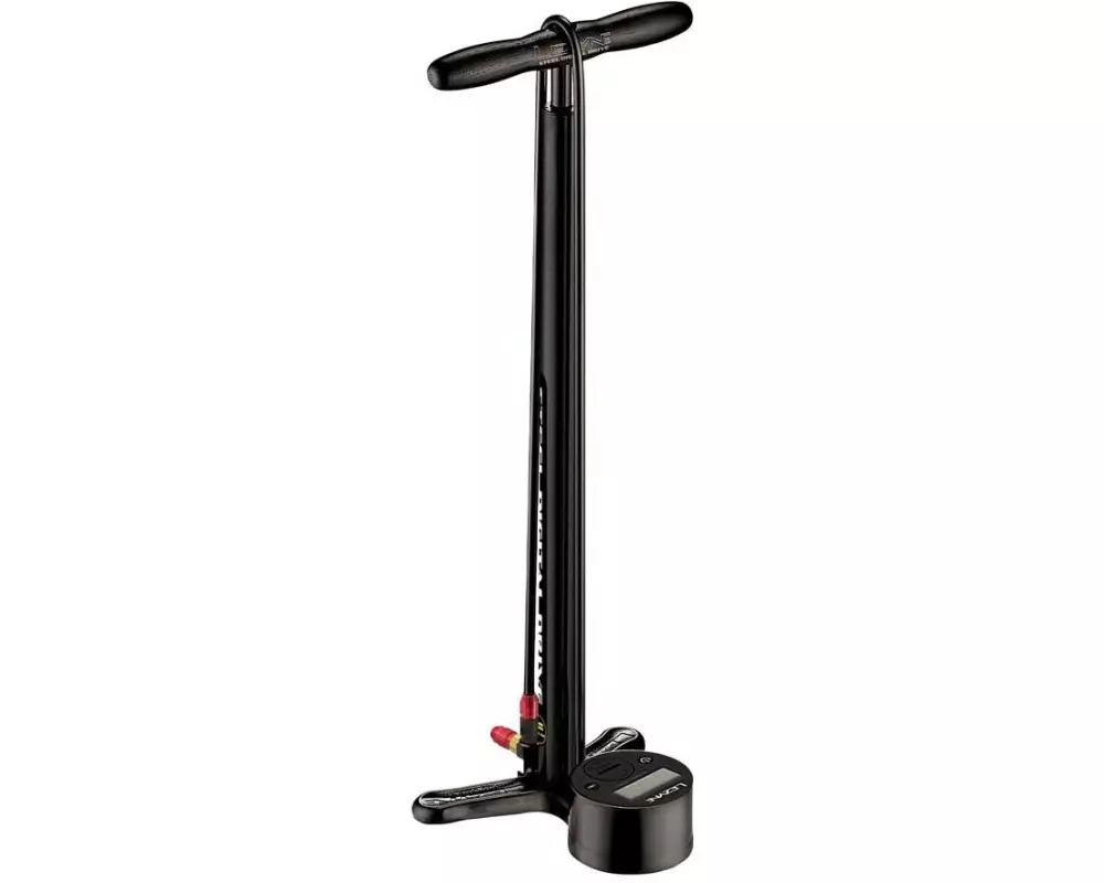 Lezyne Standpumpe Steel Digital Drive Matte Black