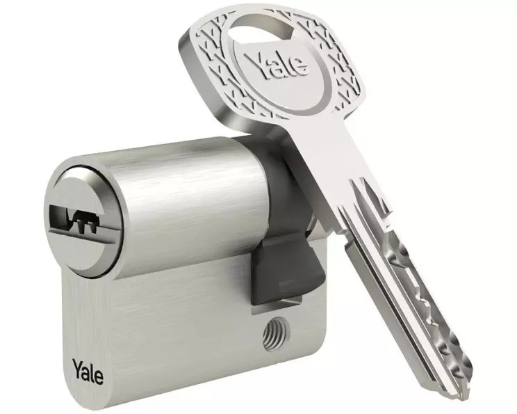 Yale Halbzylinder 1300, NGF, 10/30, 5 Schlüssel High Security
